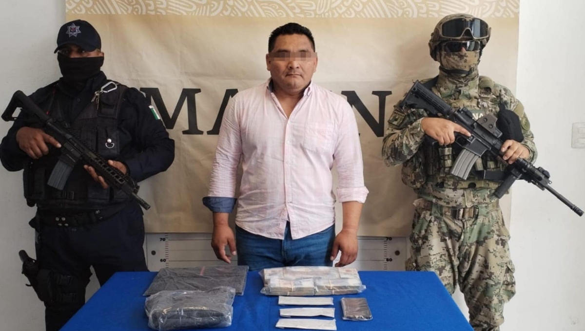 El hombre fue puesto a disposición de la FGE Quintana Roo El hombre fue puesto a disposición de la FGE Quintana Roo