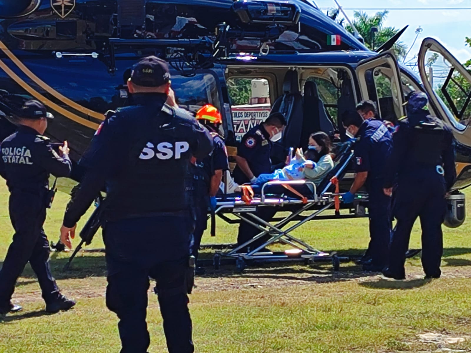 El menor será trasladado al hospital O'horán de Mérida El menor será trasladado al hospital O'horán de Mérida