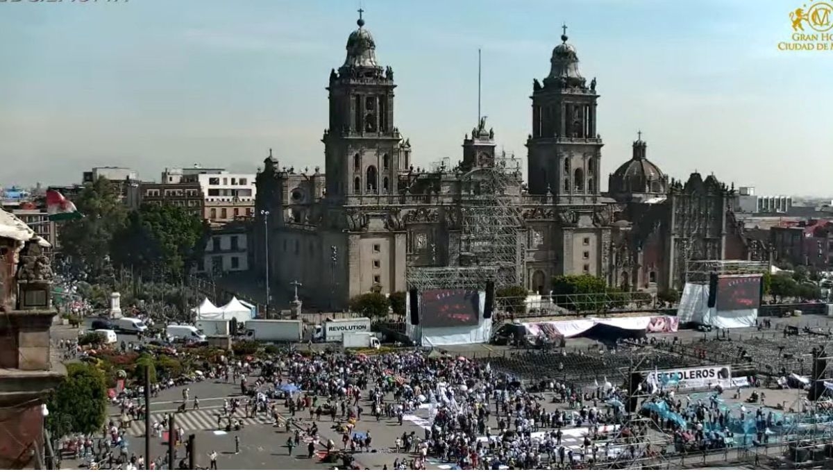 Este viernes 1 de marzo dará inicio la campaña de Claudia Sheinbaum en el Zócalo de la CDMX, por lo que algunas calles estarán cerradas