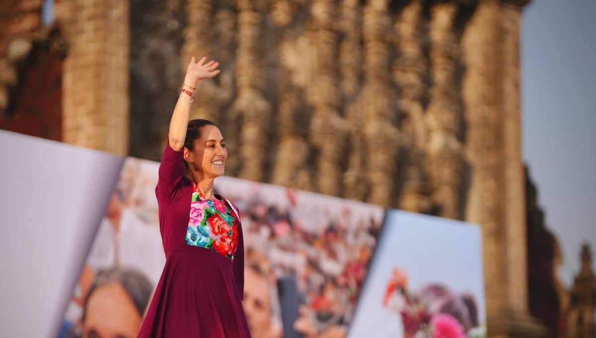 Claudia Sheinbaum llenó el Zócalo de CDMX Claudia Sheinbaum llenó el Zócalo de CDMX