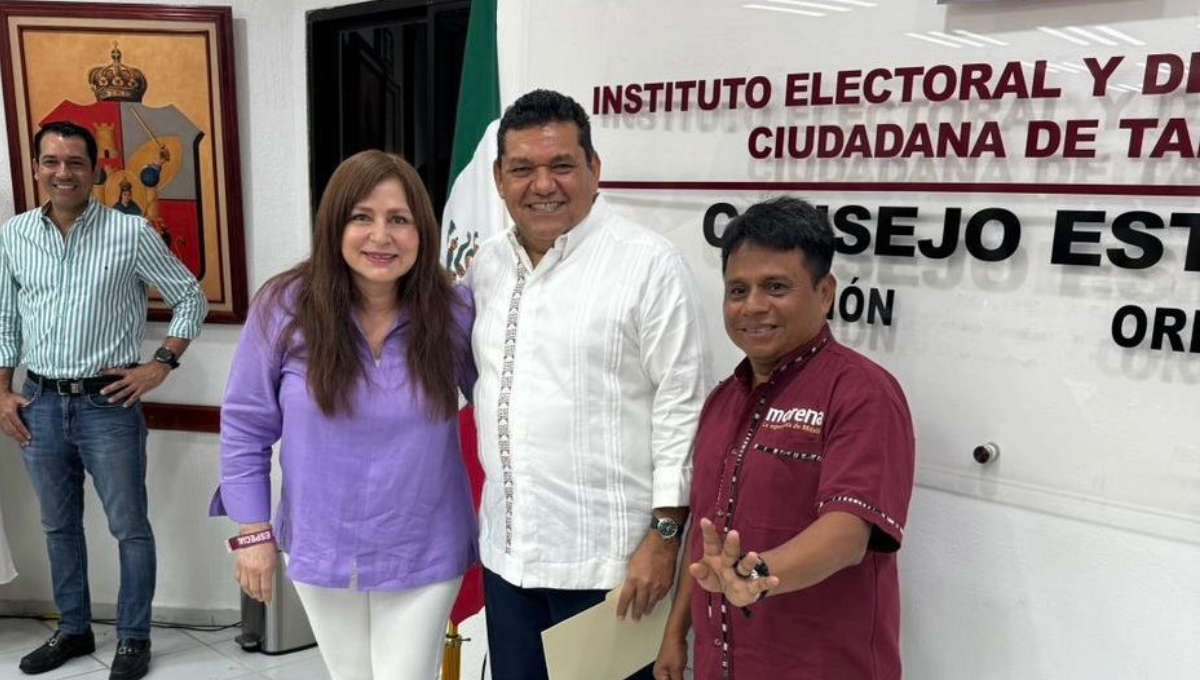 Javier May se registra como candidato a Gobernador de Tabasco por Morena