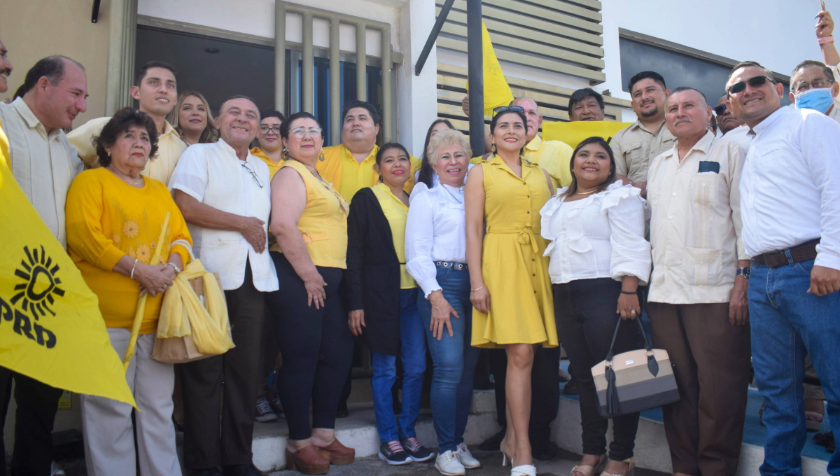 El local que presentó Tina Tuyub para sus actividades permanece cerrado.
