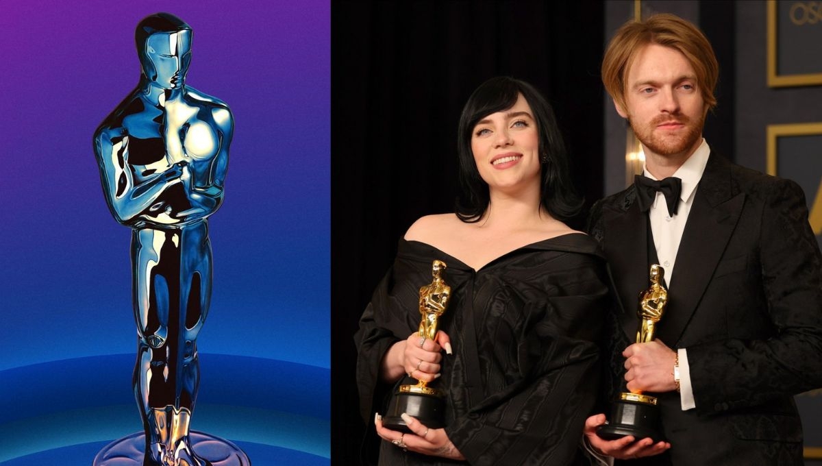 Billie Eilish y Finneas O'Connell estuvieron a cargo del tema Billie Eilish y Finneas O'Connell estuvieron a cargo del tema