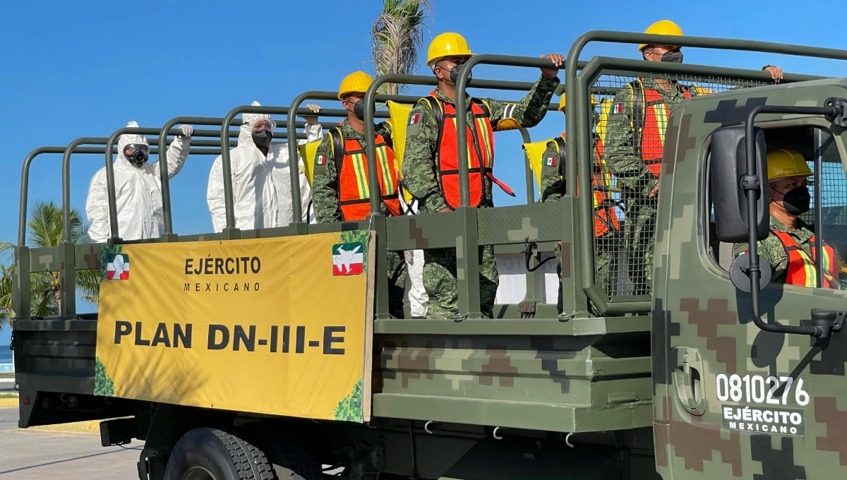 El Plan DN-III-E se aplica en caso de algún desastre natural