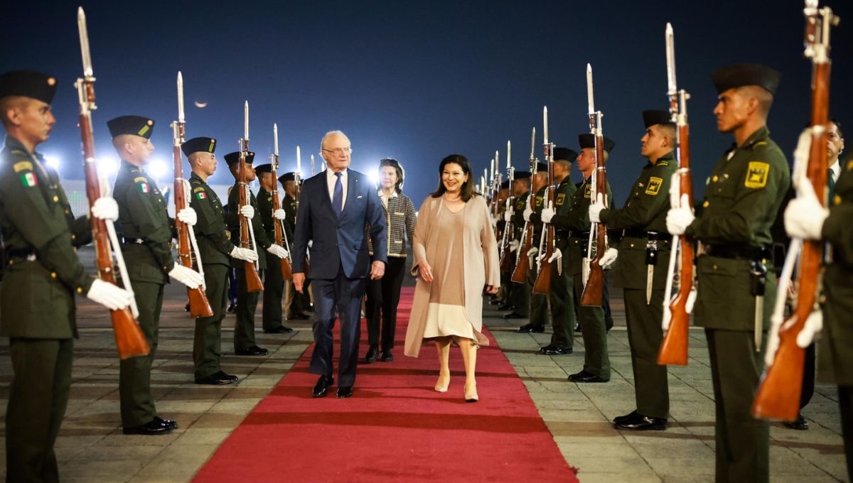 Los Reyes de Suecia ya están en México