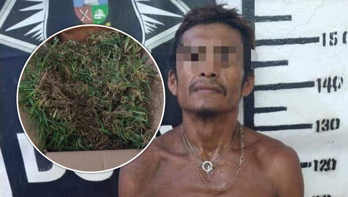 El hombre quedó a disposición de la policía de Umán El hombre quedó a disposición de la policía de Umán