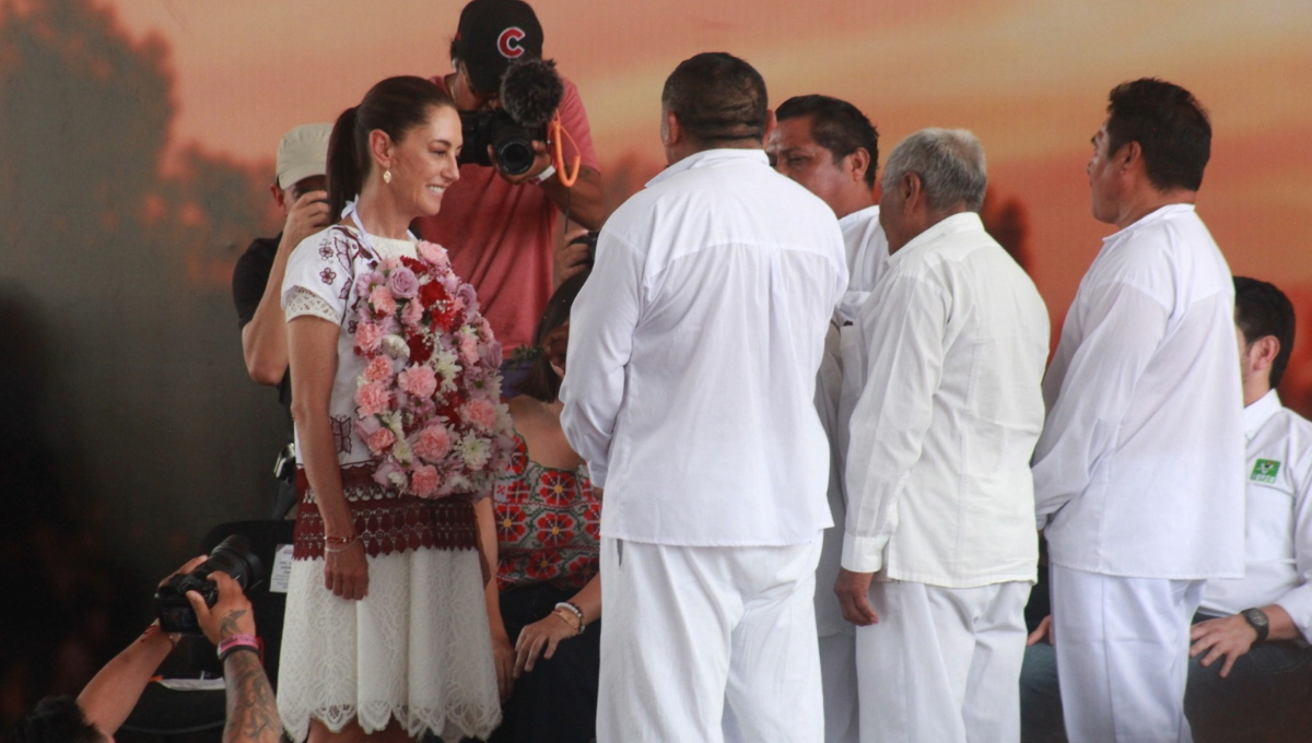 La candidata inició gira por Quintana Roo Felipe Carrillo Puerto