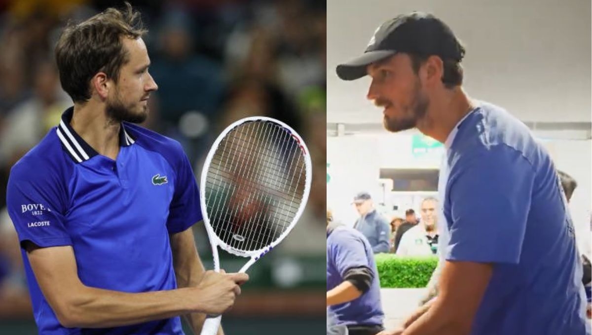 ¿Habrías imaginado a Daniil Medvedev como cajero? ¿Habrías imaginado a Daniil Medvedev como cajero?