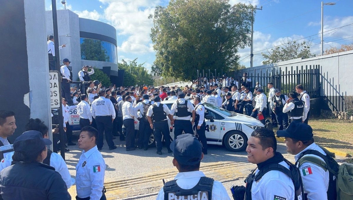El pasado 16 de marzo inició una protesta en la SPSC contra autoridades de la dependencia El pasado 16 de marzo inició una protesta en la SPSC contra autoridades de la dependencia