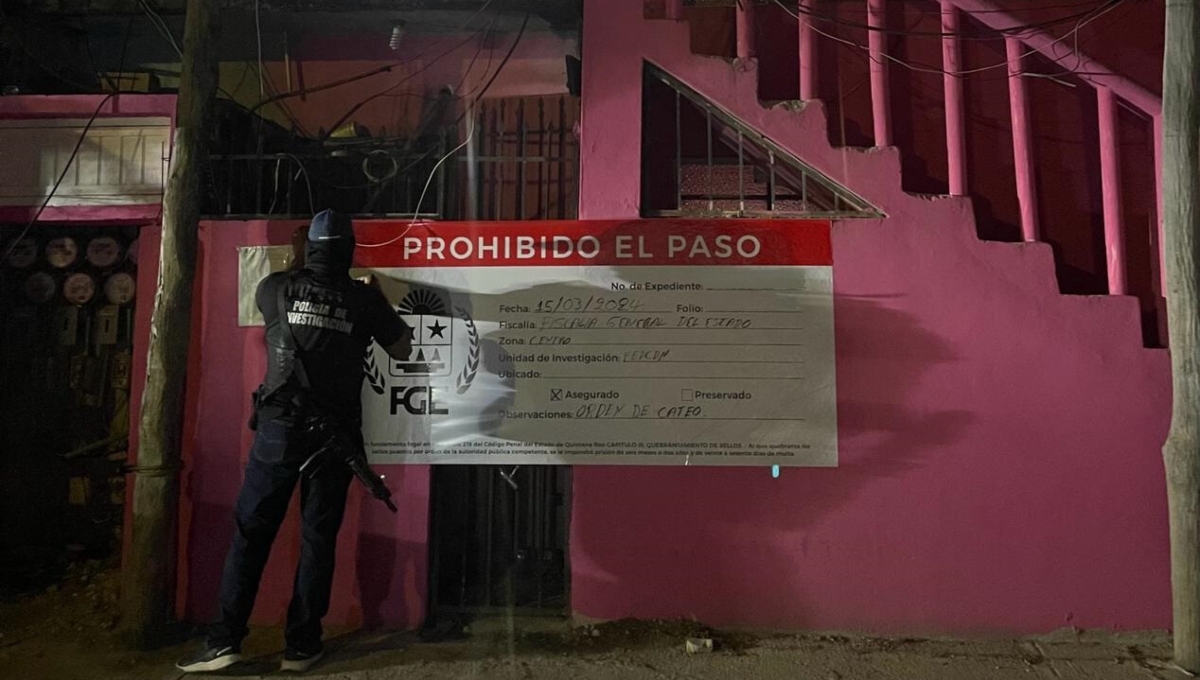 Aseguran drogas y armas en cateos en Tulum; hay tres detenidos