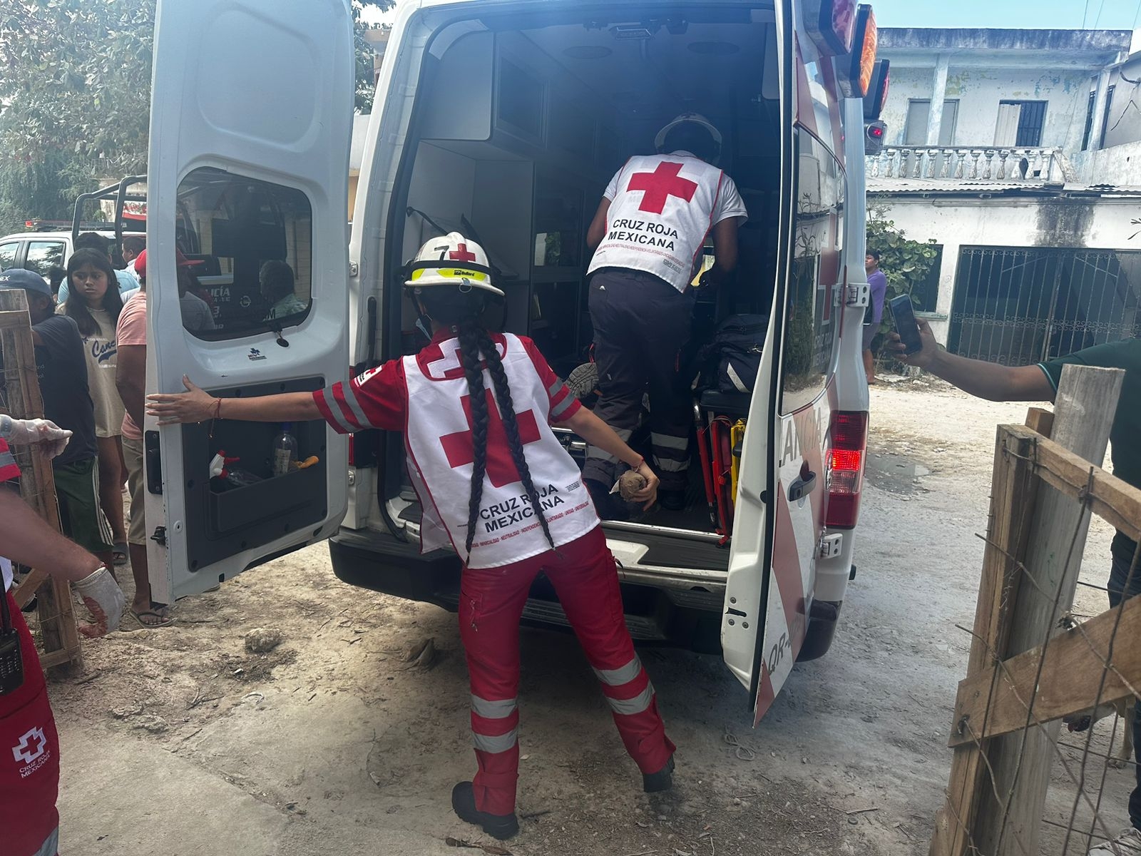 El hombre fue llevado al Hospital General de Cancún