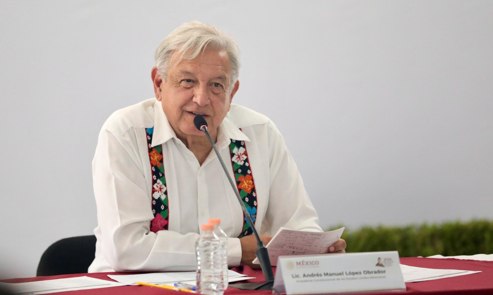 AMLO visita Manzanillo, Colima