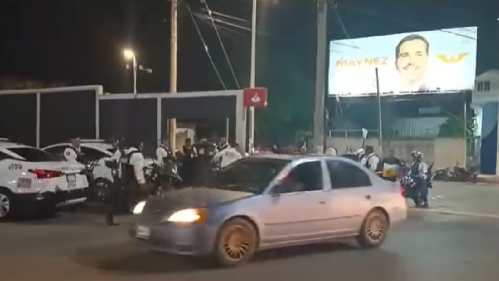 Policía de Campeche realiza patrullajes durante su manifestación