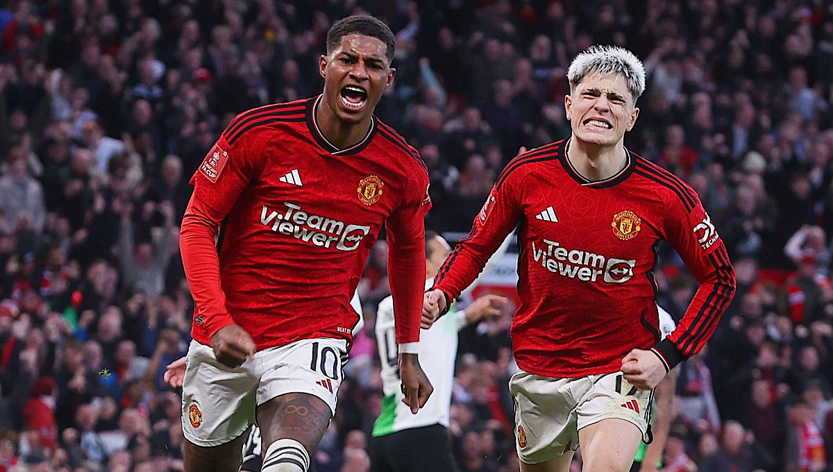 Marcus Rashford marcó el empate 3-3 para que luego los Red Devils vencieran en los 120'