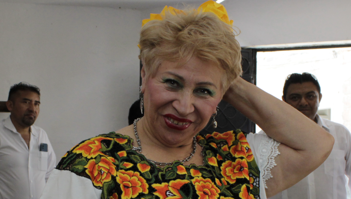 La candidata inició tarde su campaña, pero hasta ahora ni a la calle sale