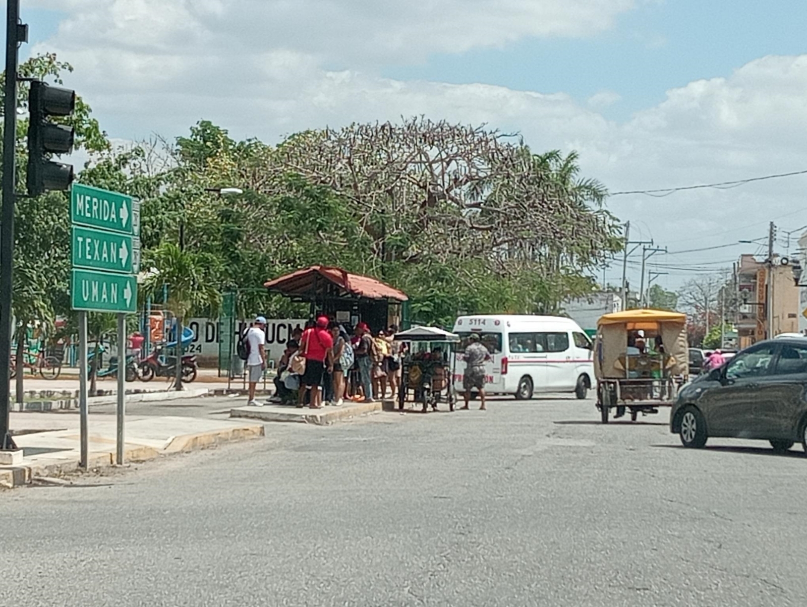Los turistas han dejado Sisal con un mal sabor de boca