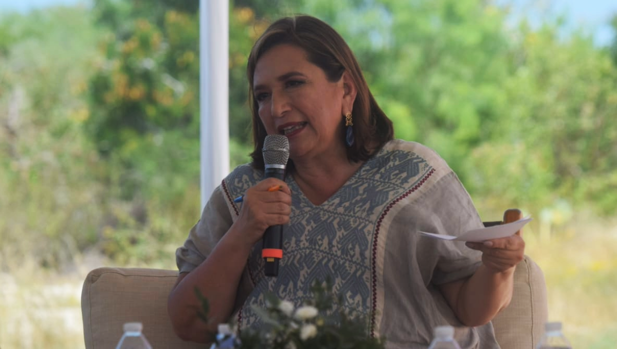 Xóchitl Gálvez se encuentra en Yucatán, luego de su gira por Campeche