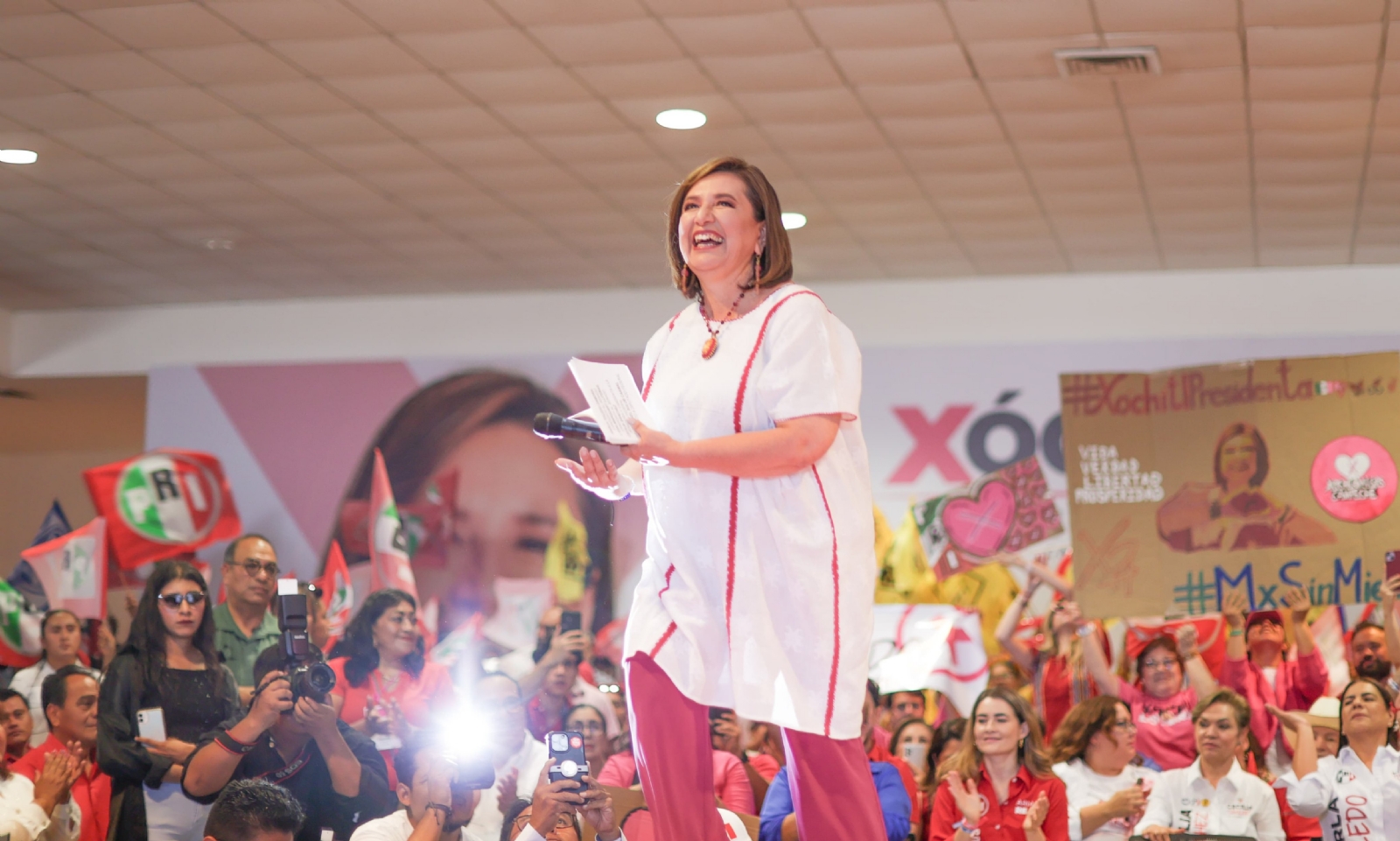 Durante su visita a Tijuana, Xóchitl Gálvez hizo un polémico comentario que enfureció a la gobernadora