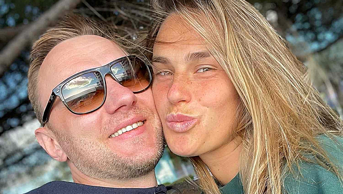 En 2019, Sabalenka perdió a su padre, Sergey, por un ataque al corazón fulminante