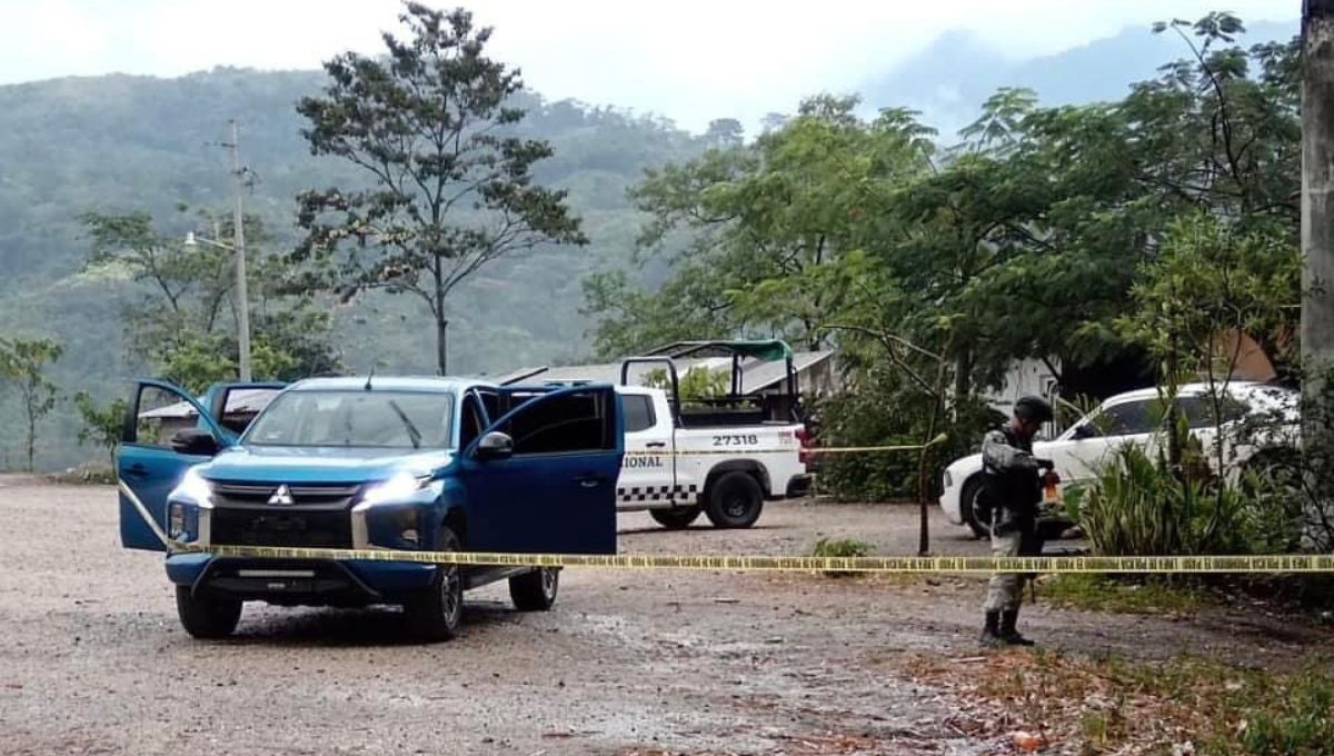 En el ataque contra elementos de la Guardia Nacional, se presume que un comando armado les tendió una emboscada cuando iban a prestar servicio en un accidente
