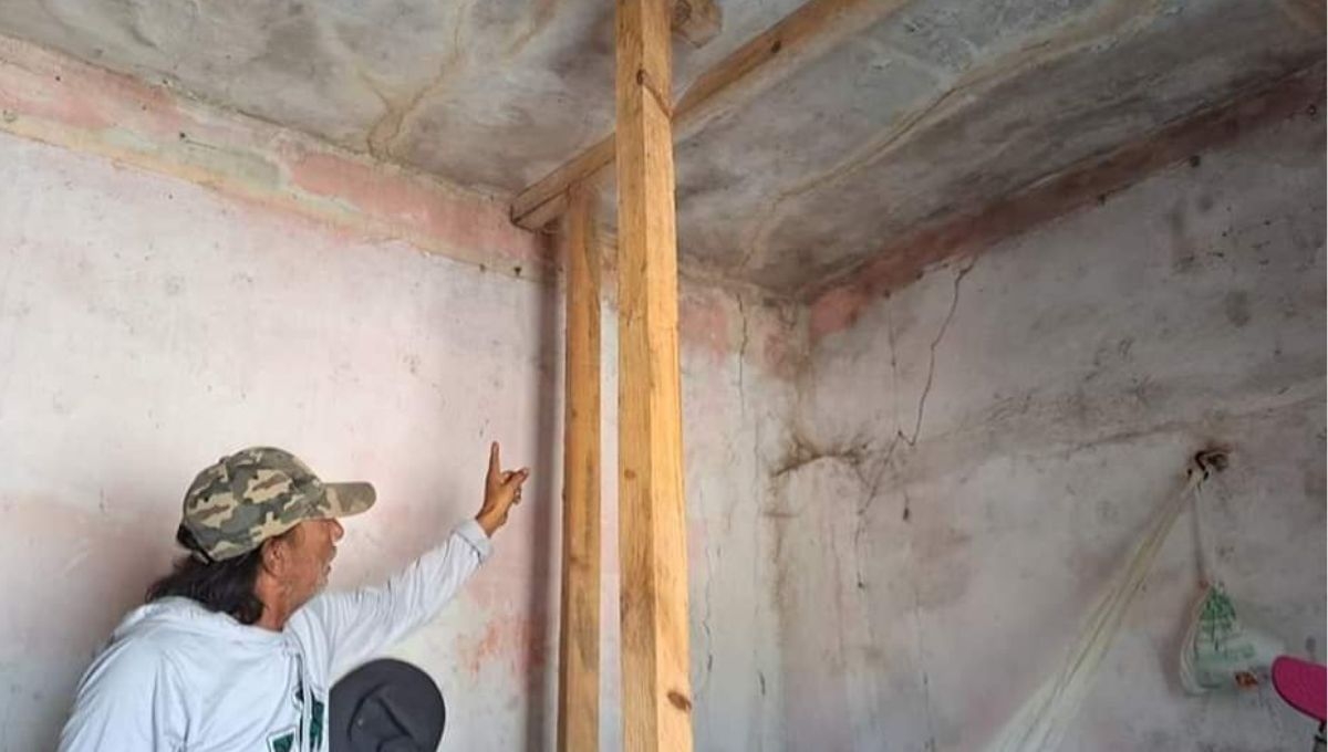 Maderas refuerzan la estructura en Progreso