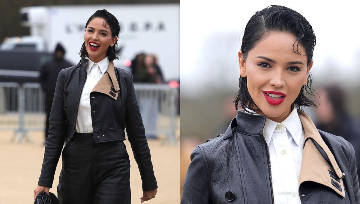Eiza González destacó en el Paris Fashion Week