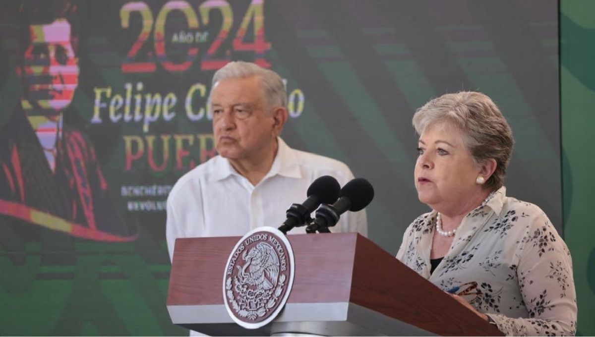 Alicia Bárcena se mostró en contra de la Ley SB4