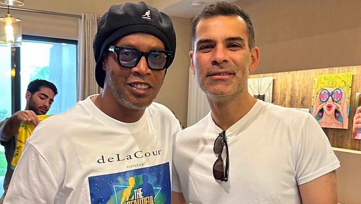 Tanto Ronaldinho como Márquez llegaron en 2003 al Barcelona Tanto Ronaldinho como Márquez llegaron en 2003 al Barcelona