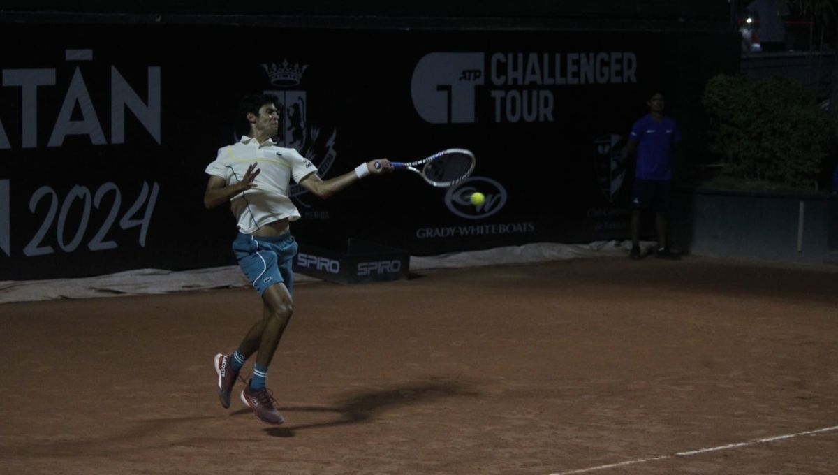 Rodrigo Pacheco Méndez sigue activo en el Abierto de Yucatán
