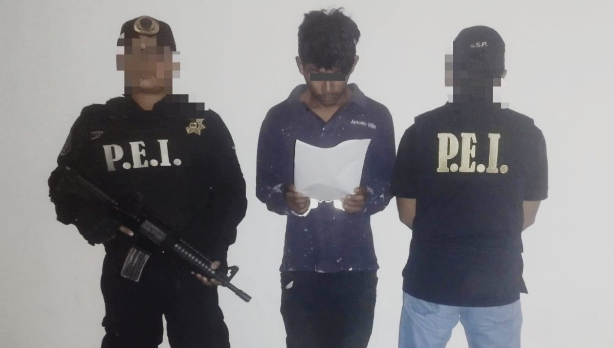 El hombre quedará a disposición de la FGE Yucatán