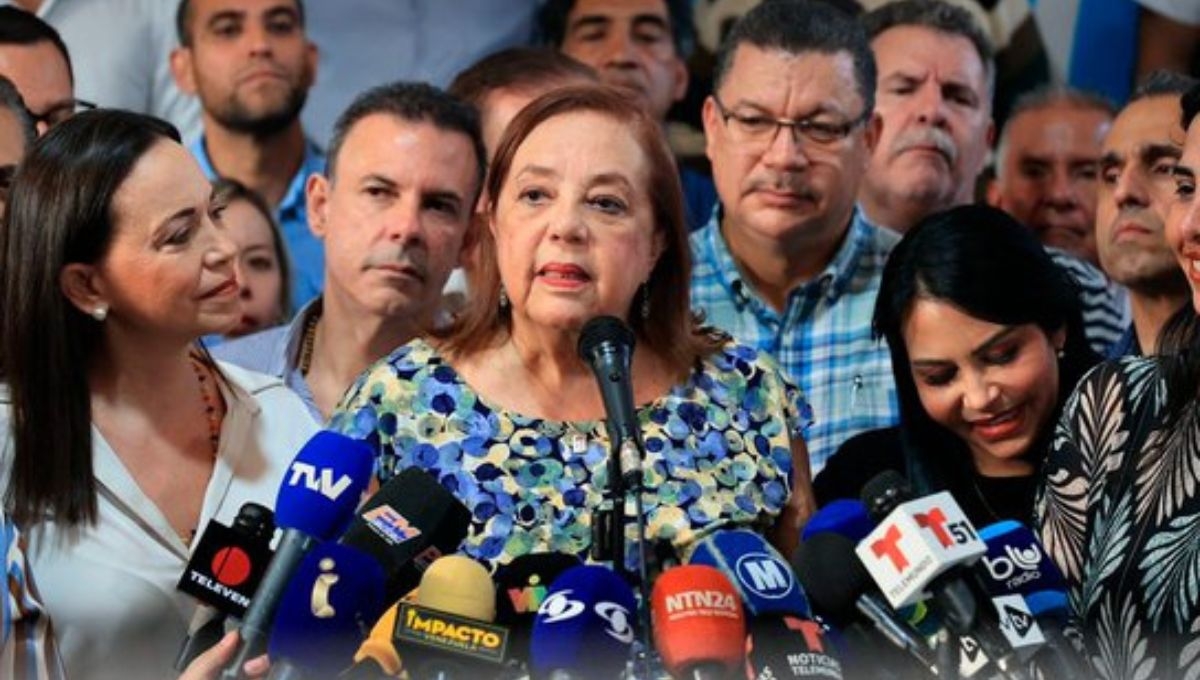 María Corina Machado alertó sobre la “maniobra para impedir la inscripción” de Corina Yoris como candidata de la oposición a las elecciones presidenciales en Venezuela
