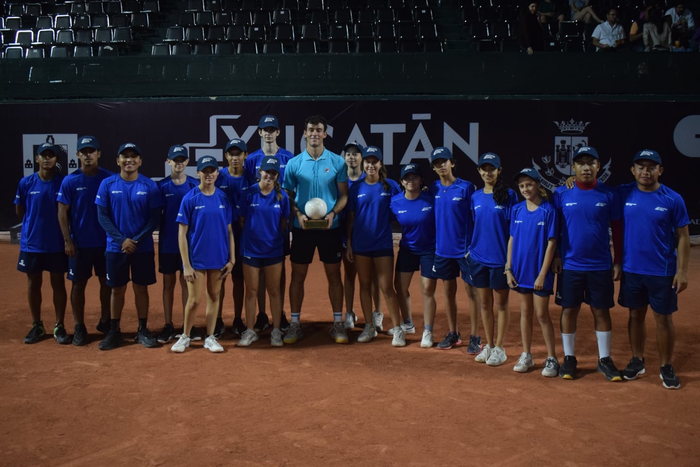 Tristán Boyer se coronó como el primer campeón de la modalidad de singles del Yucatán Open ATP Tour Challinger 50