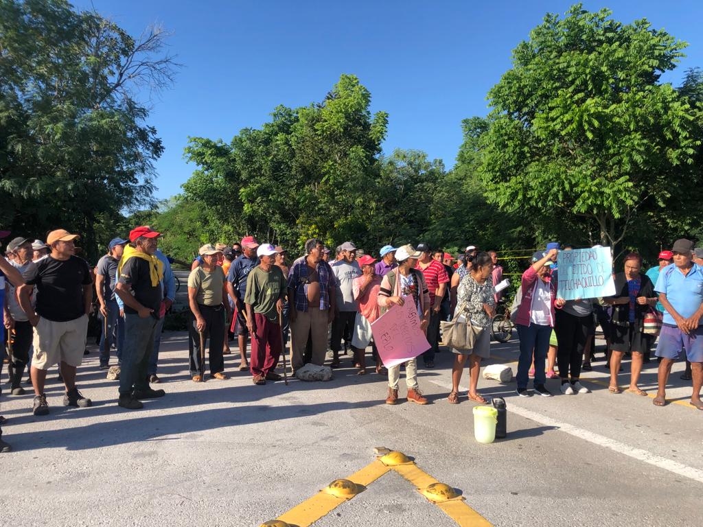 Los ejidatarios de Telchaquillo cerraron el acceso a Mayapán desde noviembre del 2023