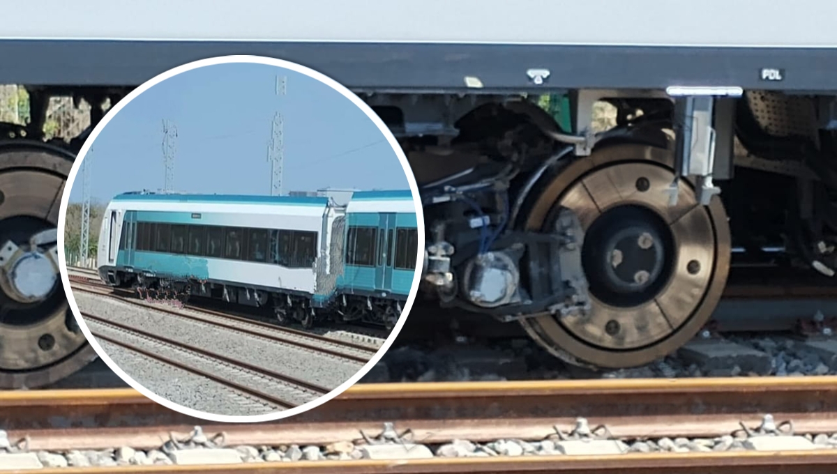 No se registraron personas heridas en el descarrilamiento del Tren Maya en Tixkokob