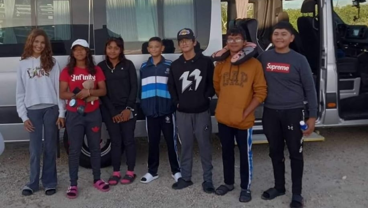 Los jóvenes ya emprendieron su viaje de Progreso a CDMX