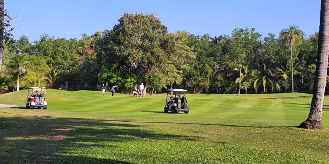 Continúan suspendidas las actividades de golf en el Parque Nacional Tangolunda