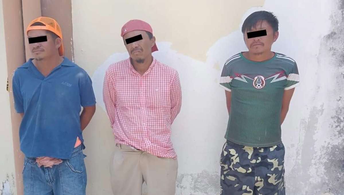 Los detenidos portaban armas punzocortantes