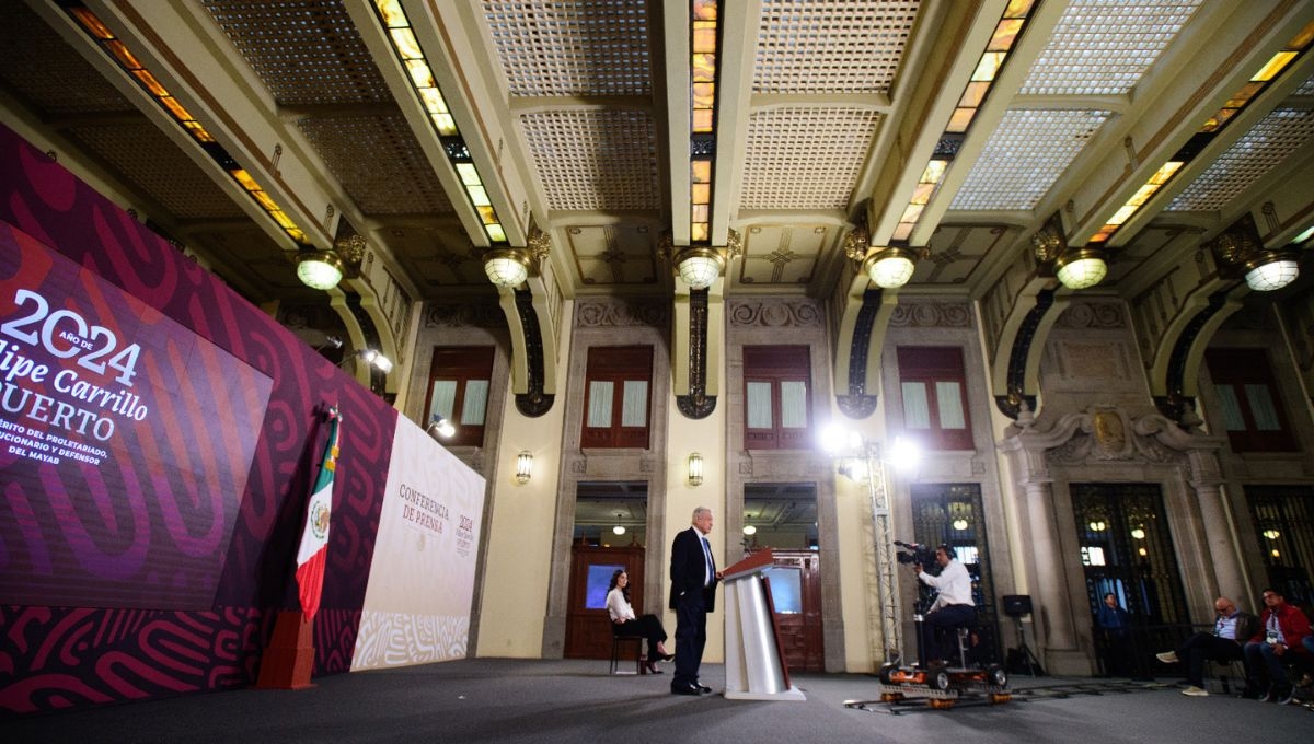 El Presidente de la República señalpó que ni jueves ni viernes santo se llevará a cabo la conferencia mañanera El Presidente de la República señalpó que ni jueves ni viernes santo se llevará a cabo la conferencia mañanera