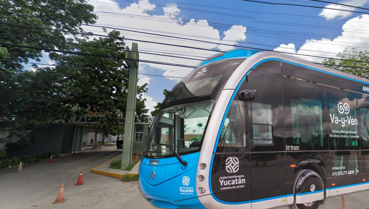 IE-TRAM Mérida-Facultad de Ingeniería: Conoce el horario, costo y recorrido