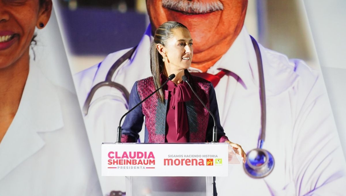 En Oaxaca, Claudia Sheinbaum promete continuar con la política económica exitosa de México