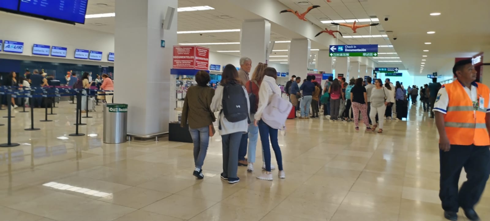 Se registra buena movilidad de pasajeros en el aeropuerto de Mérida