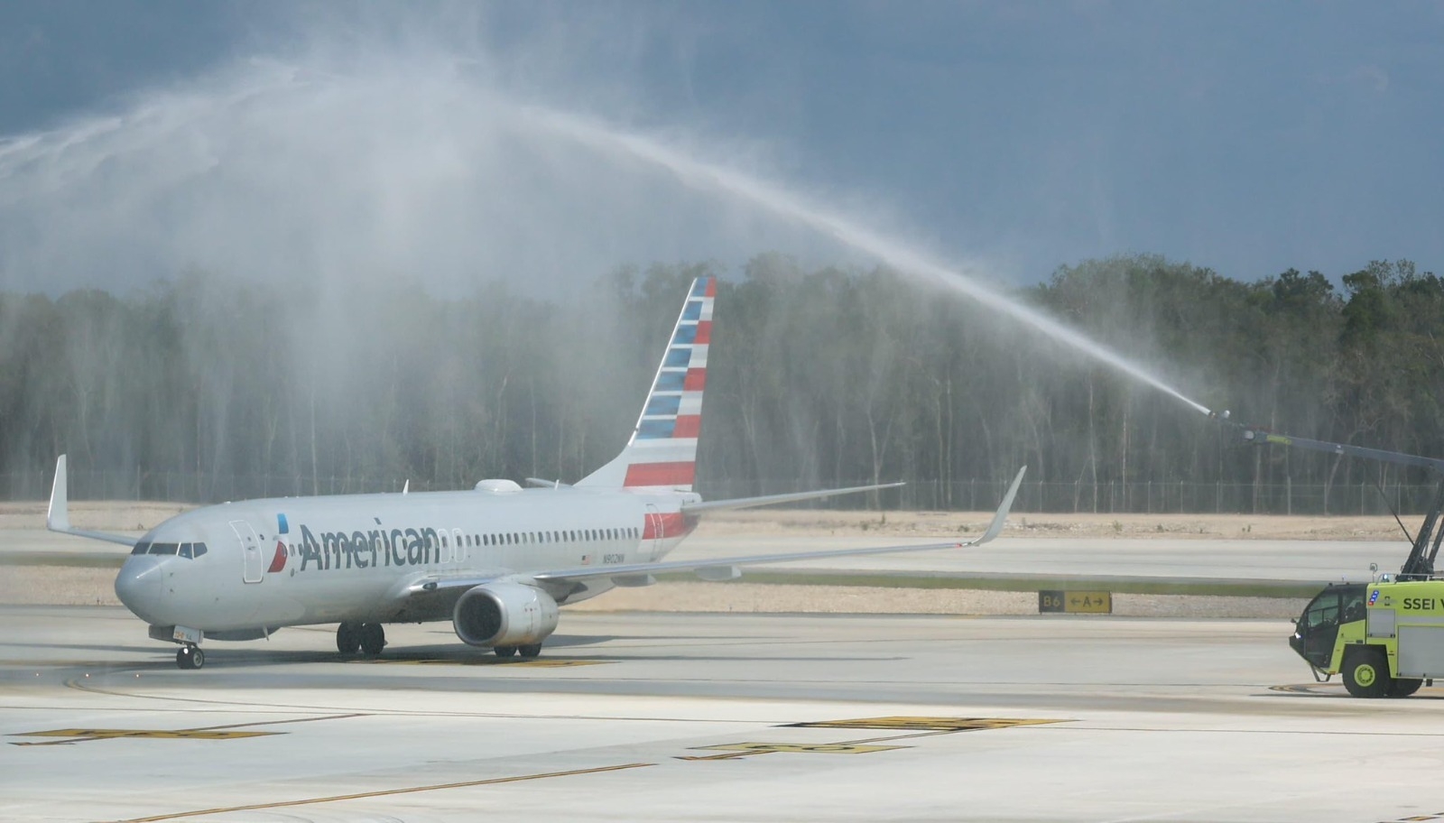 Este viernes se espera la llegada desde Carolina del Norte a cargo de American Airlines. Este viernes se espera la llegada desde Carolina del Norte a cargo de American Airlines.