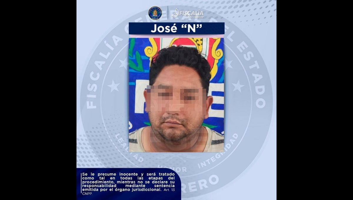 La Fiscalía General del Estado de Guerrero cumplimentó una orden de aprehensión en contra de José “N”, implicado en el asesinato de la niña Camila