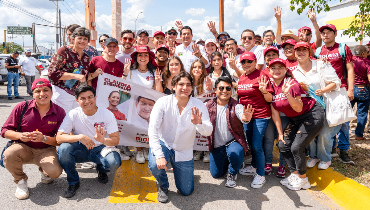 Agradeció a su familia por llevar su mensaje a la ciudadanía yucateca