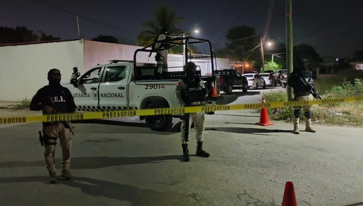 Cateo antidrogas en Kanasín deja 13 detenidos