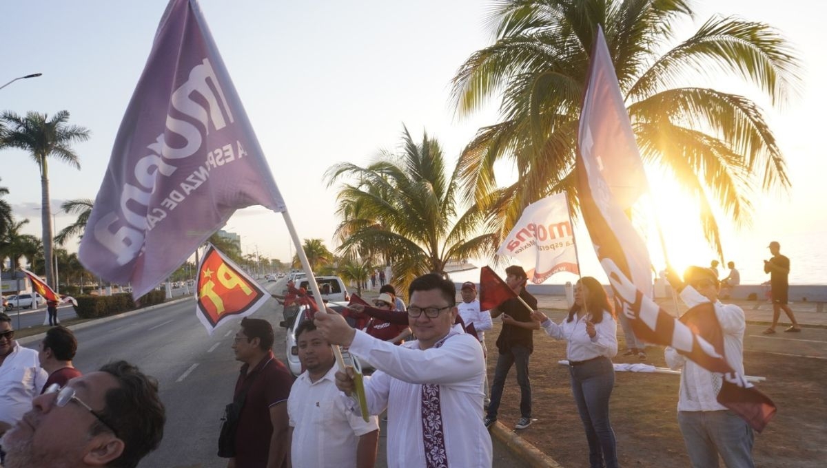 El Partido Verde Ecologista de México no estuvo en el arranque de campaña