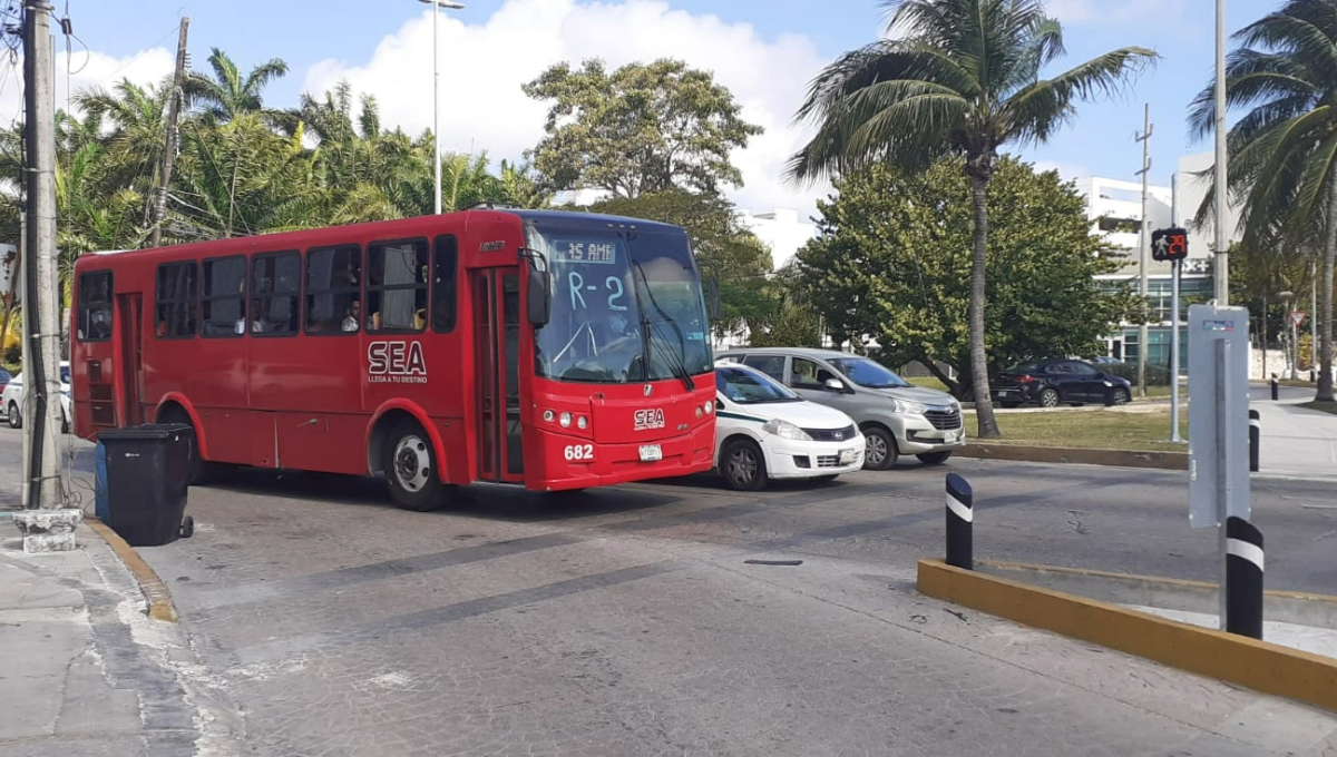 Piden mejorar el sistema en la zona urbana de Cancún Piden mejorar el sistema en la zona urbana de Cancún