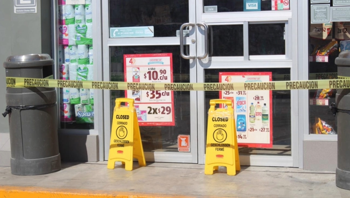 Los empleados del Oxxo entregaron el dinero en efectivo a los delincuentes