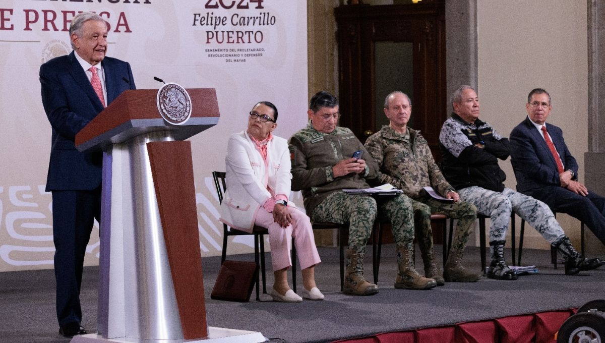 El presidente Andrés Manuel López Obrador explicó que el modelo de su gobierno es el “Humanismo Mexicano” El presidente Andrés Manuel López Obrador explicó que el modelo de su gobierno es el “Humanismo Mexicano”