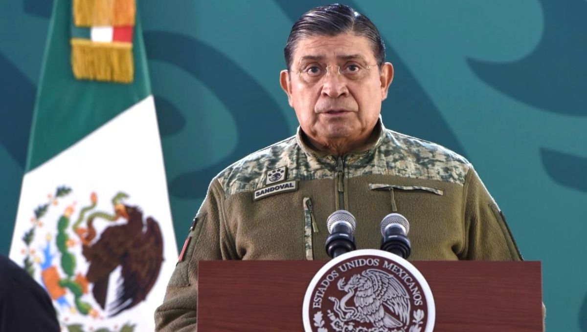 Luis Cresencio Sandoval, secretario de la Defensa Nacional, adelantó que se alista la compra de herramientas tecnológicas para contrarrestar "narcodrones" Luis Cresencio Sandoval, secretario de la Defensa Nacional, adelantó que se alista la compra de herramientas tecnológicas para contrarrestar "narcodrones"